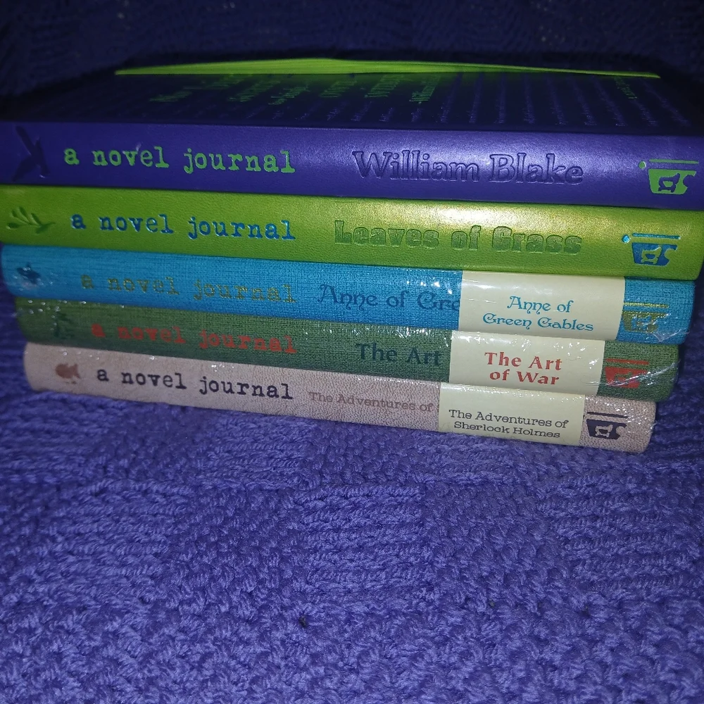 5pk Novel Journals